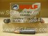 100 Round Lot - 7.62x39 Hollow Point 124 Grain WPA Wolf Military Classic Ammo - Made in Russia by Barnaul - HP Projectile